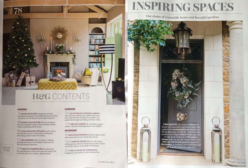 Sophie Peckett Design feature in Homes and Gardens Magazine