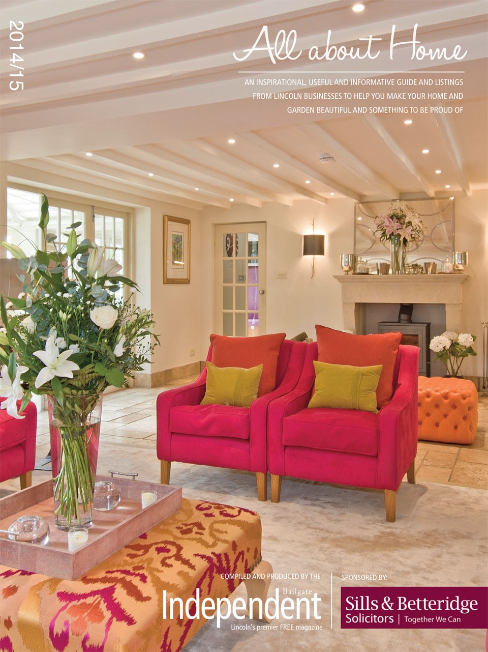 All about home, cover, featuring Sophie Peckett Design