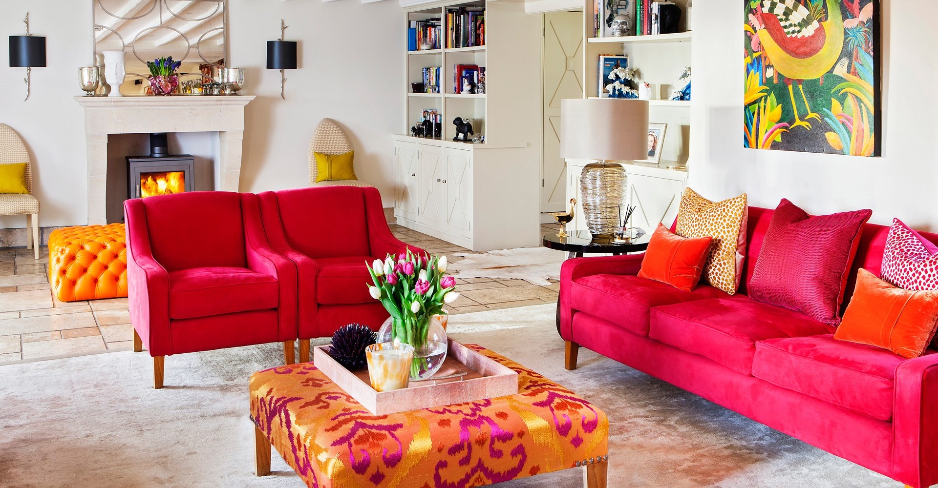 Contemporary Cottage Interior Design, Living